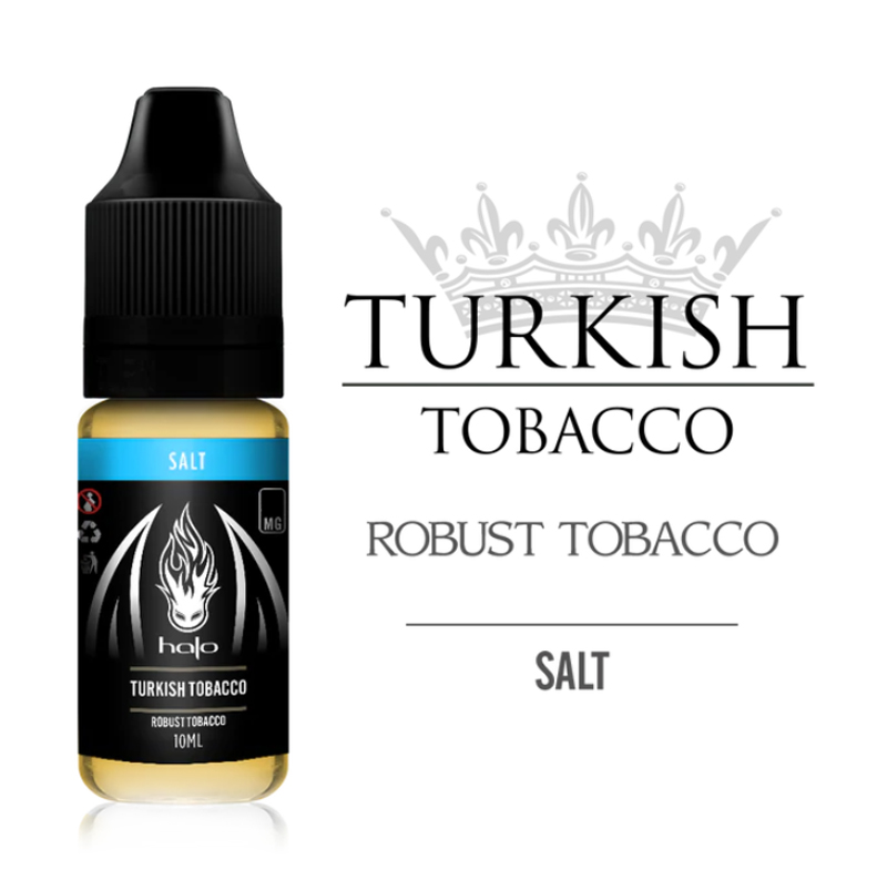 ヘイロー(Halo) Turkish Tobacco Nic Salt トルキッシュタバコ ニコチンソルト E-リキッド 30ml ニコチンリキッドの個人輸入代行 