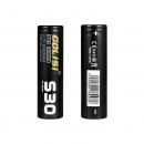 ゴリシ Golisi S30 IMR 18650 3000mAh 35A フラットトップ リチウムイオン充電式バッテリー 2個