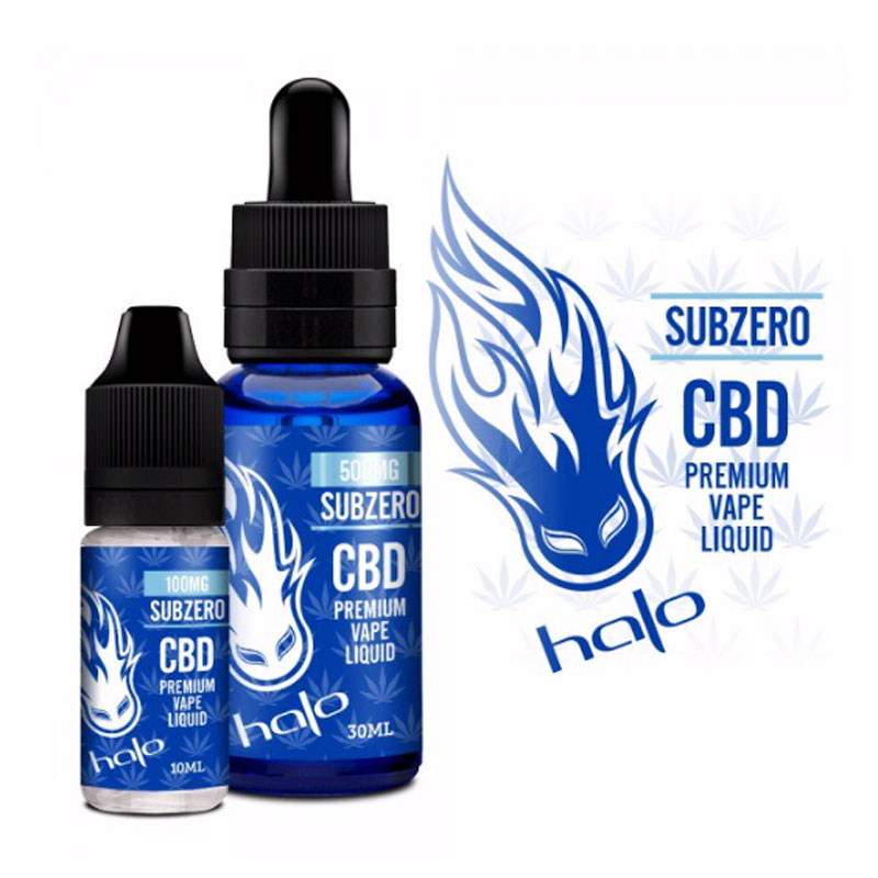 Halo Cbd Subzero ニコチンリキッドの個人輸入代行 電子タバコ通販 Jp