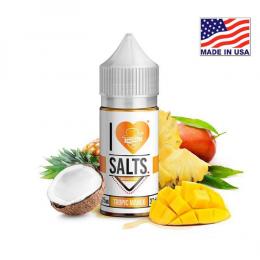 マッドハッター(Mad Hatter)　I Love Salts Tropical Mango　アイラブソルト トロピカルマンゴ E-リキッド 30ml