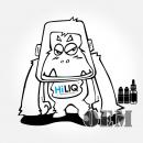 HiLIQ(ハイリク ) OEM 高濃度 ホワイトオラウータン E-リキッド 120ml(10ml×12本セット)　White Orangutan